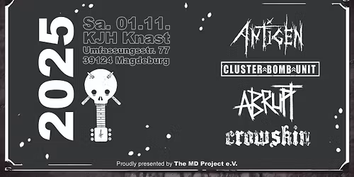The MD Project e.V - Knastgig Vol. 7