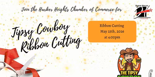 Tipsy Cowboy Grand Opening Ribbon Cutting