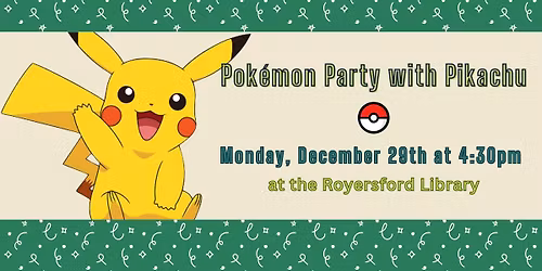 Pok\u00e9mon Party with Pikachu