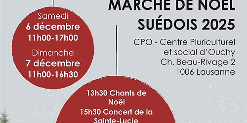 March\u00e9 de No\u00ebl de l\u2019\u00c9glise su\u00e9doise