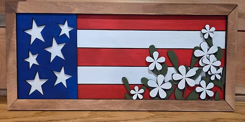 Paint & Take - Flags with Flowers