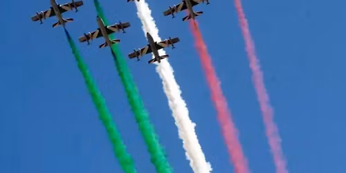 Le Frecce Tricolori a Noto