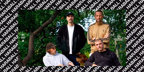 HARABALL - releasekonsert | Goldie \u25b2 + Support CARGOKULT