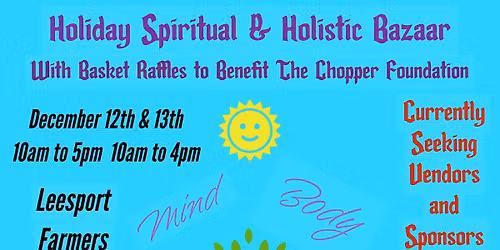 Holiday Spiritual & Holistic Bazaar
