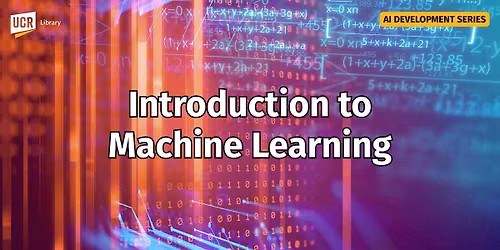 Introduction to Machine Learning