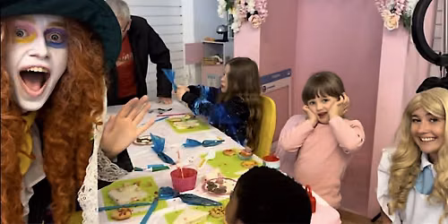ASN Interactive Alice & Hatter Tea Party Workshop Fun - Food Prep Skills