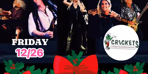 THE NAUGHTY & THE NICE WILL BE ROCKIN AT CRICKETS WITH NJC!