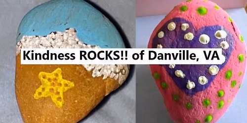 KINDNESS ROCKS OF DANVILLE COMMUNE `A TEA EVENT