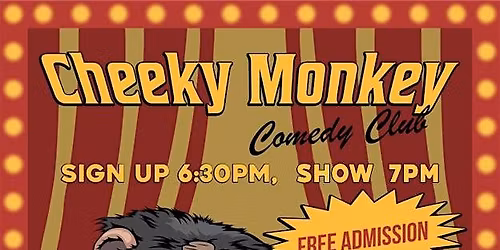 Cheeky Monkey Comedy Club @ The International Bar, Dublin - FREE SHOW!