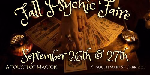 5th Annual Fall Psychic Faire