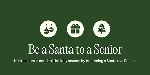 Be a Santa to a Senior 2025