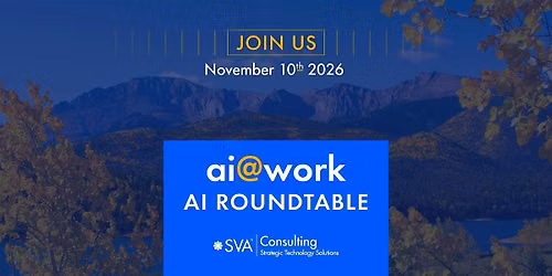 AI Roundtable with SVA Consulting