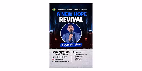 A New Hope Revival with Pastor Matthew Henry