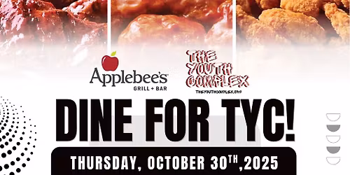 Dine for TYC @Applebee\u2019s\u203c\ufe0f