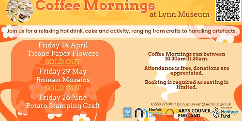 Coffee Mornings April-June 2026