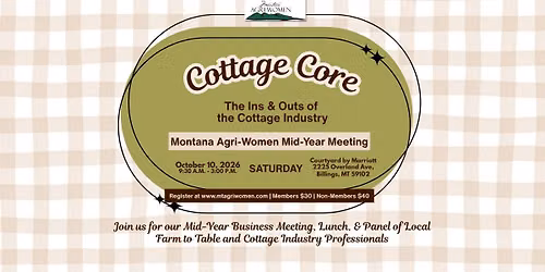 Cottage Core - MAW Mid-Year Meeting