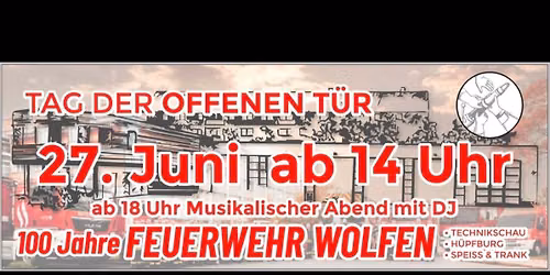 100 Jahre Feuerwehr Wolfen 