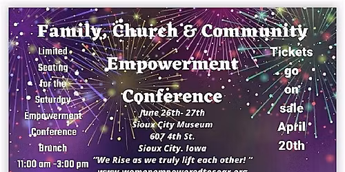 SOAR  2026  Family Church & Community Brunch, Sioux City, Iowa