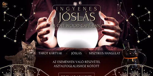 BETELT! - Ingyenes J\u00f3sl\u00e1s a Cat Wood Caf\u00e9-ban