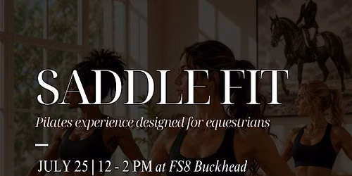 Saddle Fit: Equestrian Pilates Class