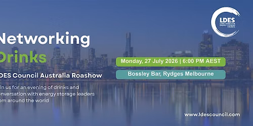 LDES Council Australia Roadshow 2026 \u2014 Melbourne Networking Drinks