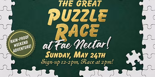 The Great Puzzle Race at Fae Nectar!