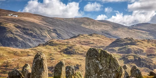 Healing Ley lines at Castlerigg Stone Circle