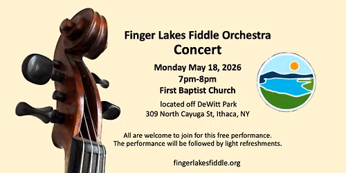 Finger Lakes Fiddle Orchestra Concert