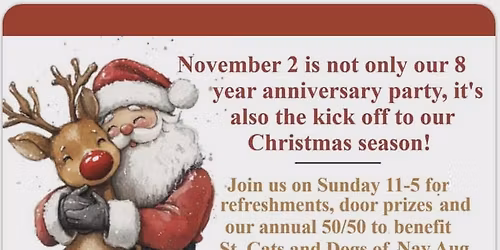 8 year Anniversary party \/ Christmas kick off