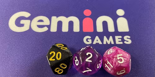 Gemini Weekly Events - Check here to see our regular events