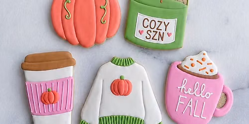 Fall Cookie Decorating Class Hosted by Sweet Lady Dayne