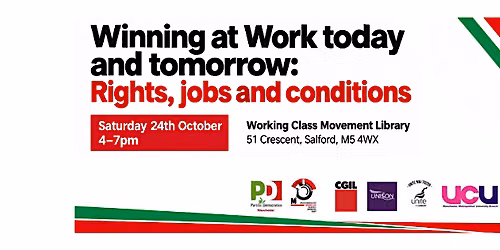 Winning at Work today and tomorrow: Rights, jobs and conditions