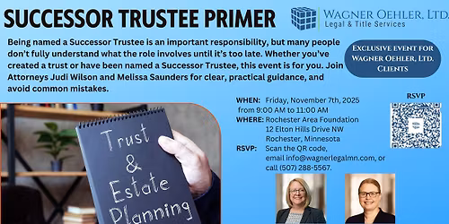 Successor Trustee Primer (for Clients only)