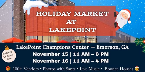 Holiday Market at LakePoint