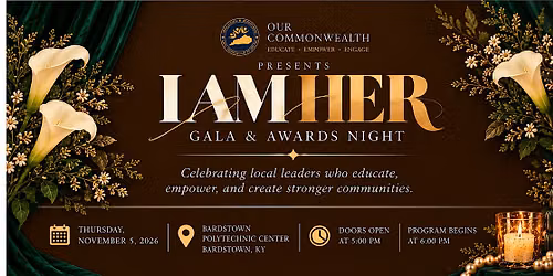 Our Commonwealth's IamHER Annual Gala Night & Awards