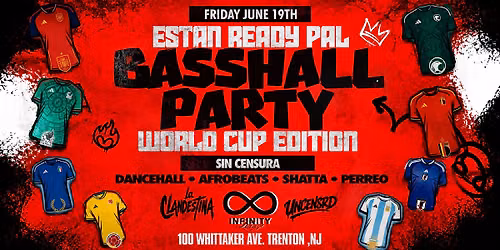 UNCENSRD x La Clandestina BASSHALL: World Cup Edition \u26bd
