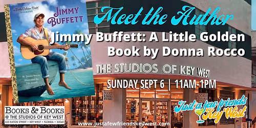 Meet the Author - Jimmy Buffett: A Little Golden Book Biography by Donna Rocco