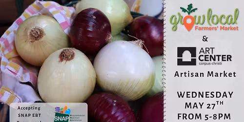 Grow Local Farmer's Market | Wednesday, May 27th, 2026