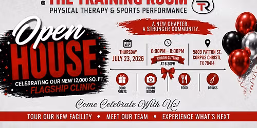 The NEW Training Room Flagship Clinic Open House & Ribbon Cutting