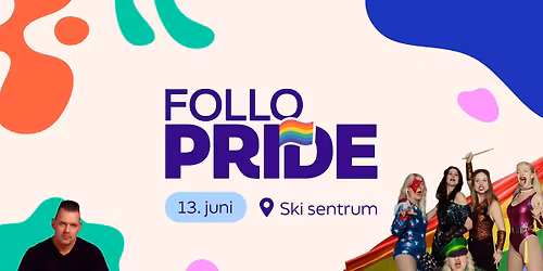 Follo Pride 2026 - Festkveld i Prideteltet! 