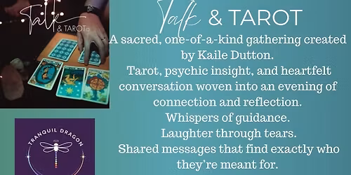 Talk & Tarot w\/Kaile Dutton