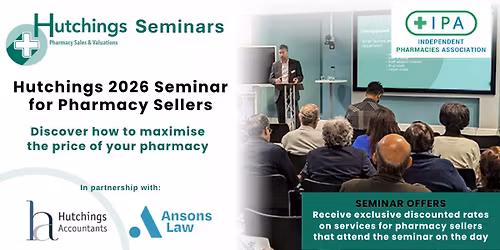 Hutchings 2026 Seminar for Pharmacy Sellers