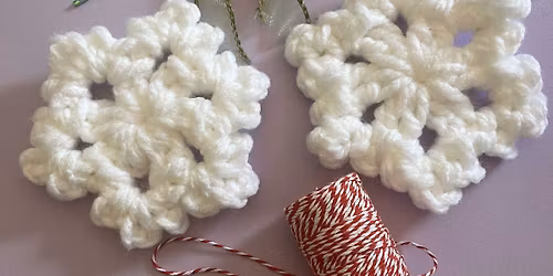 Snowflake Bunting Crochet Workshop