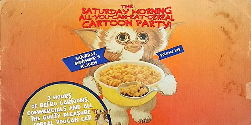 The Saturday Morning All-You-Can-Eat Cereal Cartoon Party! at the Rio Theatre