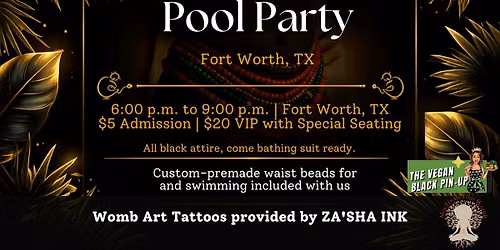 Waist Bead & Pool Party