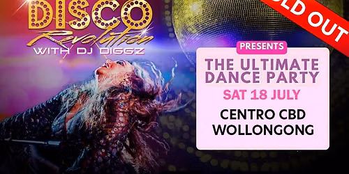 Disco Revolution and DJ Diggz | Centro CBD Wollongong — Centro CBD Wollongong