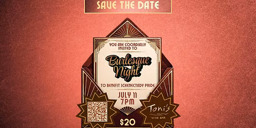 Burlesque Night Fundraiser