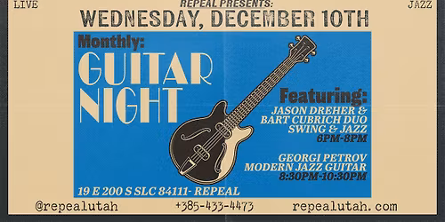 Monthly Guitar Jazz Session