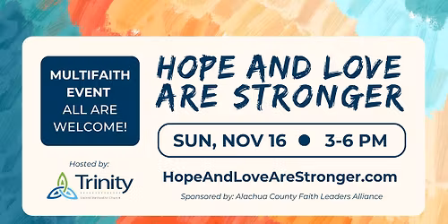 Hope & Love Are Stronger