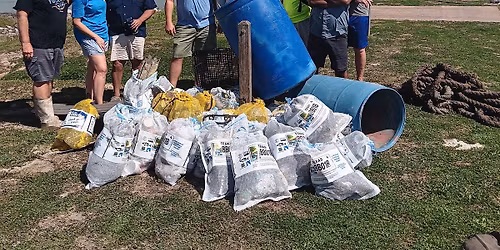 Fort San Jacinto Historic Point Volunteer Clean-Up 